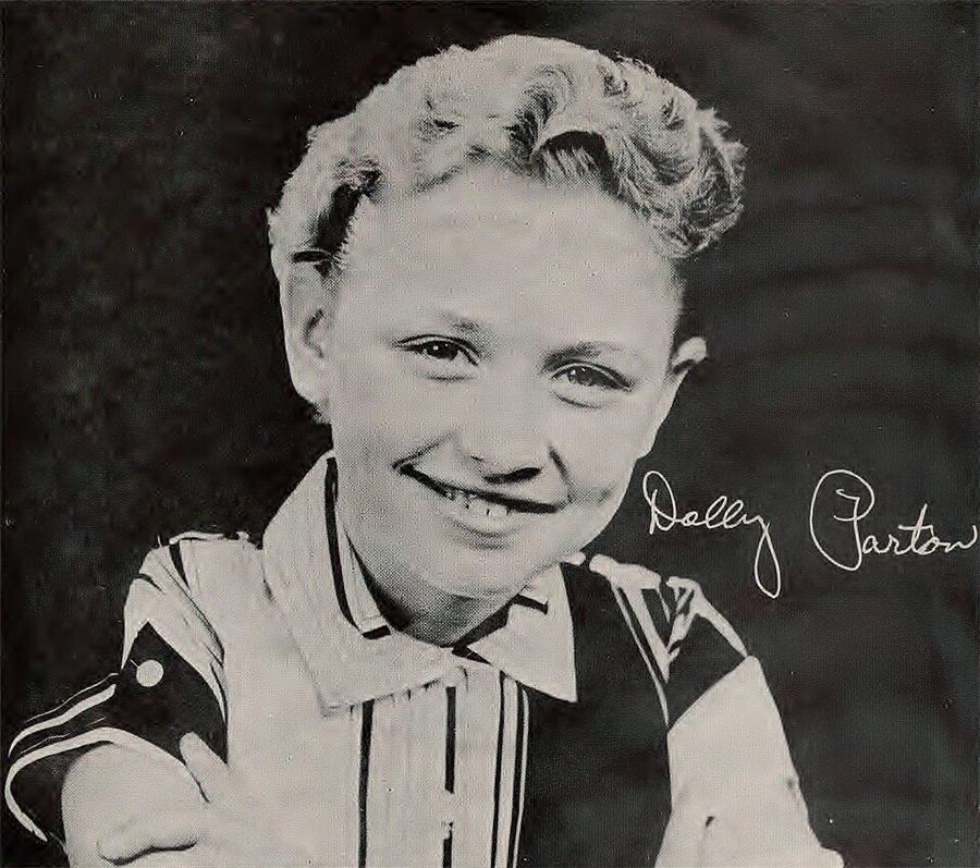 Dolly Parton at age 12 in 1959