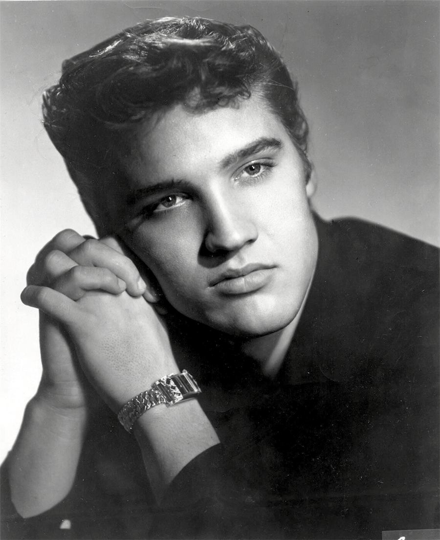 Elvis Presley in a 1955 promotional portrait